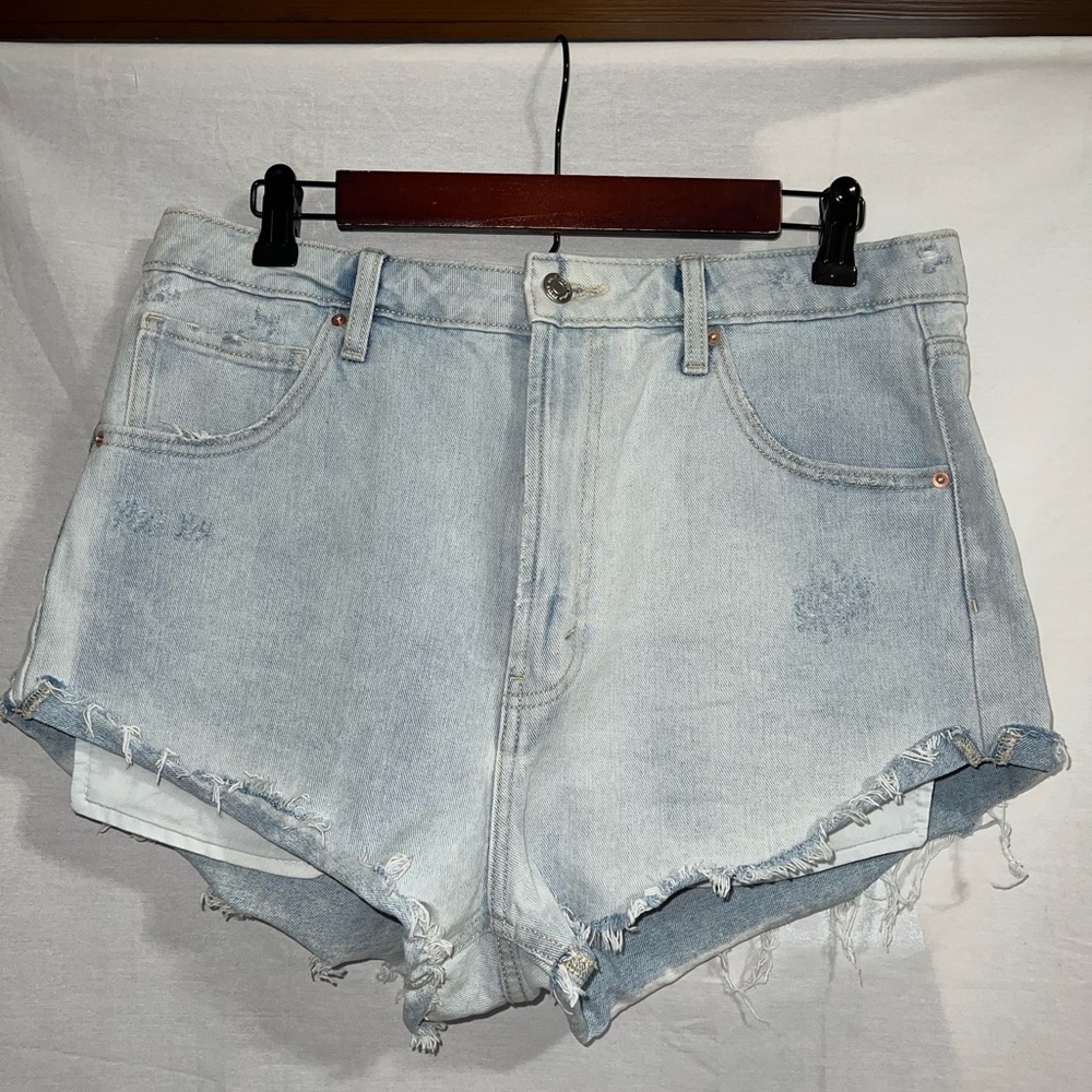 EUC Wild Fable Denim High Waisted Shorts Size 12